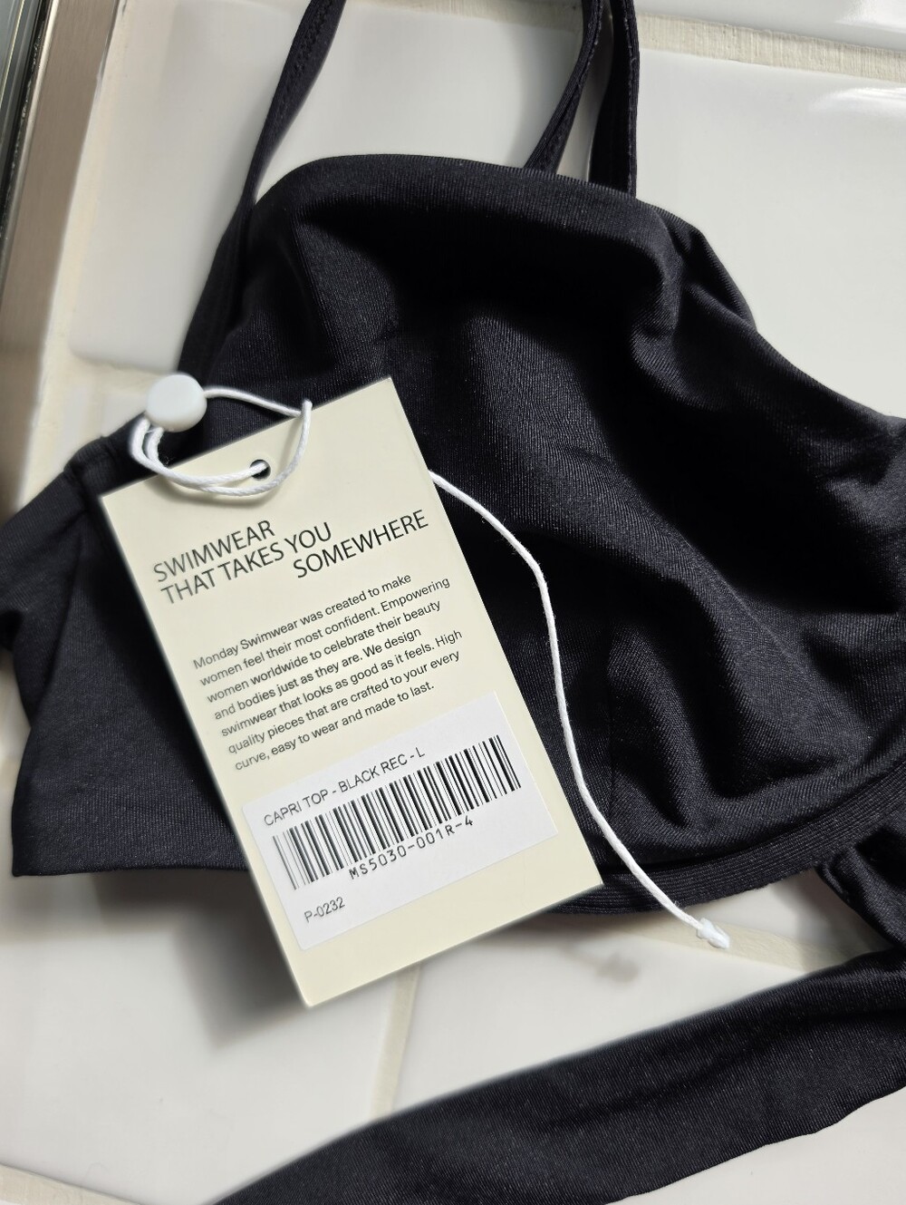 Capri Top In Black - Picture 11 of 16